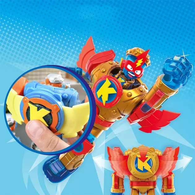Игровой набор Superthings S  – Супербот Голден Армор