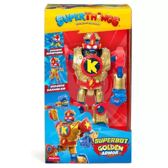 Игровой набор Superthings S  – Супербот Голден Армор