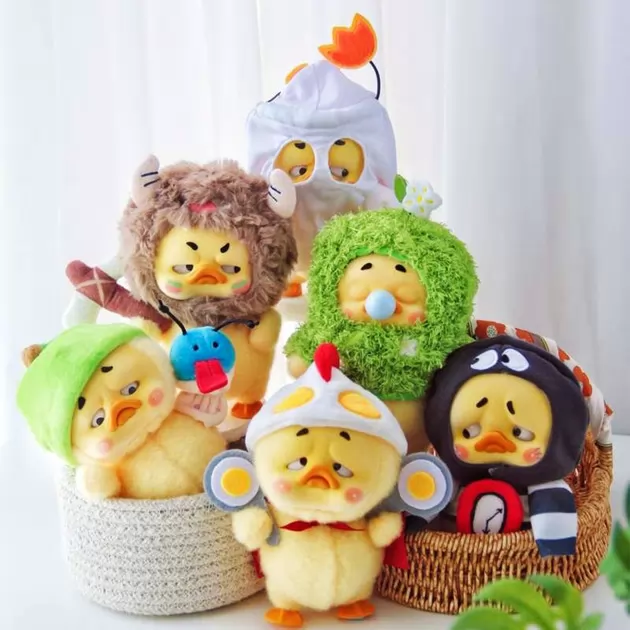 Kolekcjonerska miękka zabawka POP TOP 1983toys z serii "Upset Duck" &ndash; PRAWDZIWE JA 