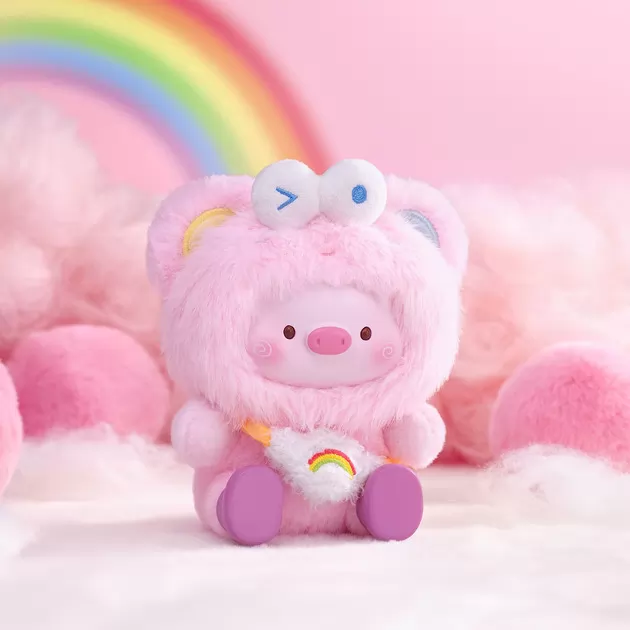 Kolekcjonerska miękka zabawka z zawieszką POP TOP 1983toys z serii "GeeGeePig" &ndash; W OCZEKIWANIU NA CUDY 