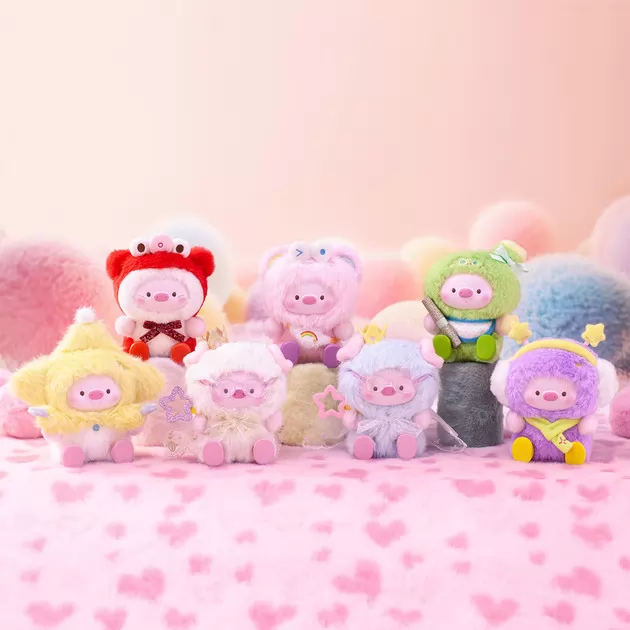 Kolekcjonerska miękka zabawka z zawieszką POP TOP 1983toys z serii "GeeGeePig" &ndash; W OCZEKIWANIU NA CUDY 