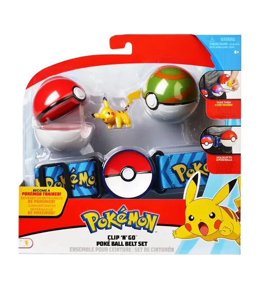 Игровой Набор Pokemon - Пояс С Покеболами Пикачу - 96409_1.jpg - № 1