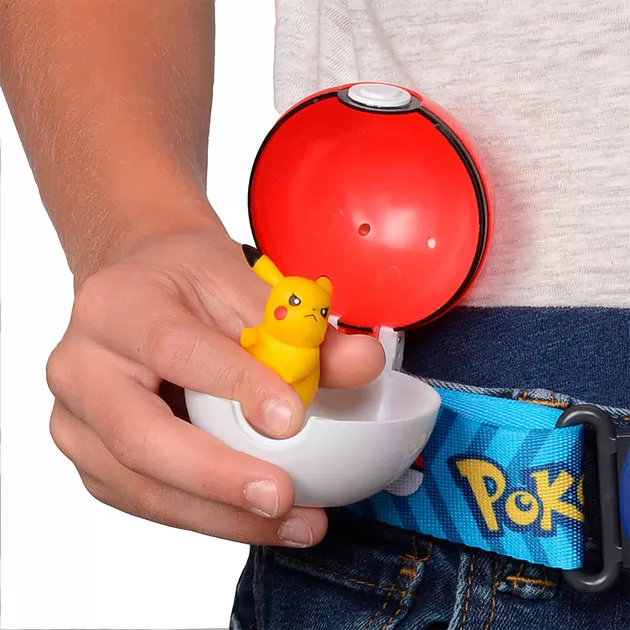 Игровой Набор Pokemon - Пояс С Покеболами Пикачу