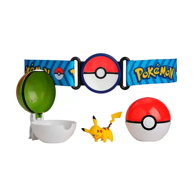Игровой Набор Pokemon - Пояс С Покеболами Пикачу