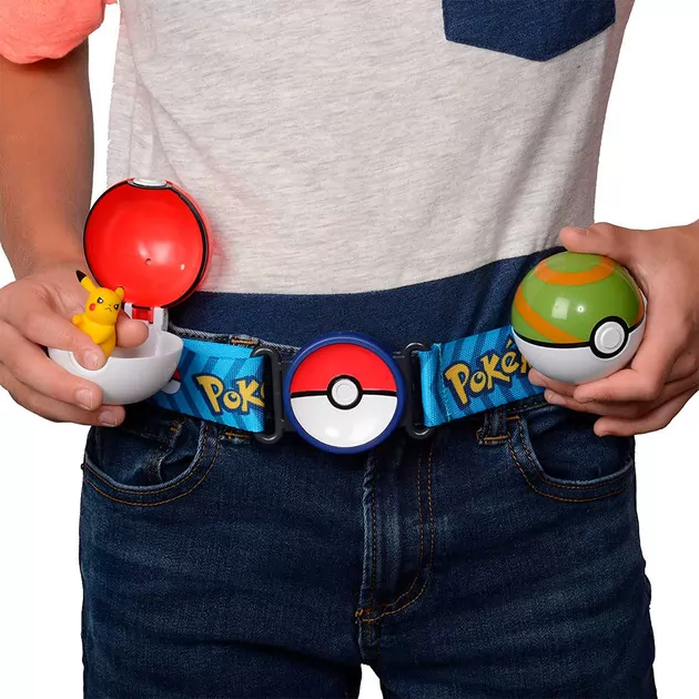Игровой Набор Pokemon - Пояс С Покеболами Пикачу