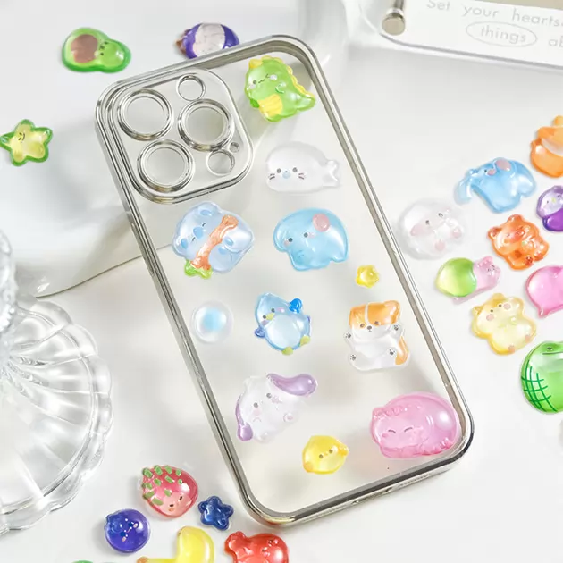 Zestaw naklejek 3D TIKI WIKI z serii &bdquo;Crystal&rdquo; &ndash; TIKI UROCZE ZWIERZĄTKA