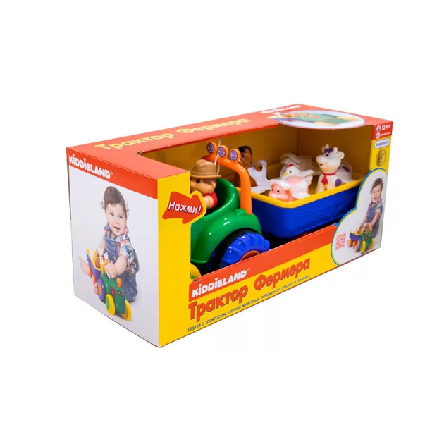 Игровой Набор - Трактор Фермера (Русский)
