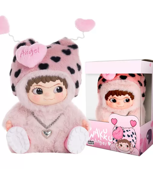Miękka zabawka z limitowanej serii POP TOP Letsvan z serii &bdquo;Wakuku&rdquo; &ndash; Anioł 800% (37 cm, mix) - 17WK-P8-P3_1.jpg - № 1