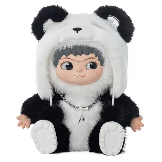 Miękka zabawka z limitowanej serii POP TOP Letsvan z serii &bdquo;Wakuku&rdquo; &ndash; Panda 800% (37 cm, mix)