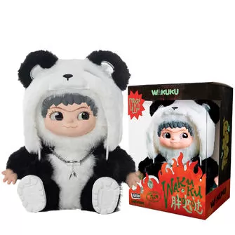 Miękka zabawka z limitowanej serii POP TOP Letsvan z serii „Wakuku” – Panda 800% (37 cm, mix)