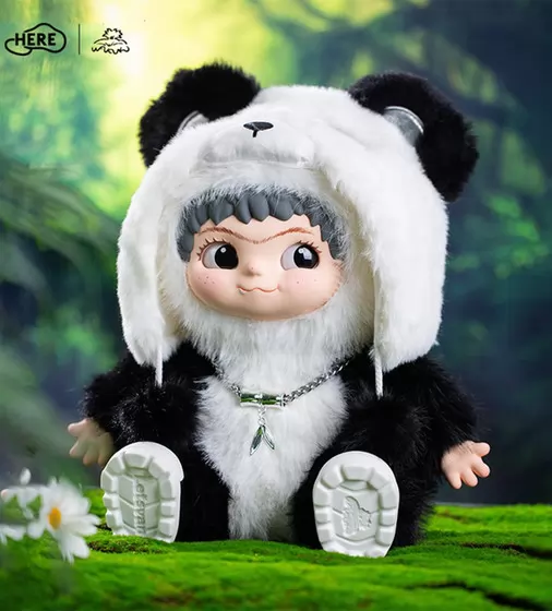 Miękka zabawka z limitowanej serii POP TOP Letsvan z serii &bdquo;Wakuku&rdquo; &ndash; Panda 800% (37 cm, mix) - 17WK-P8-P1_6.jpg - № 6
