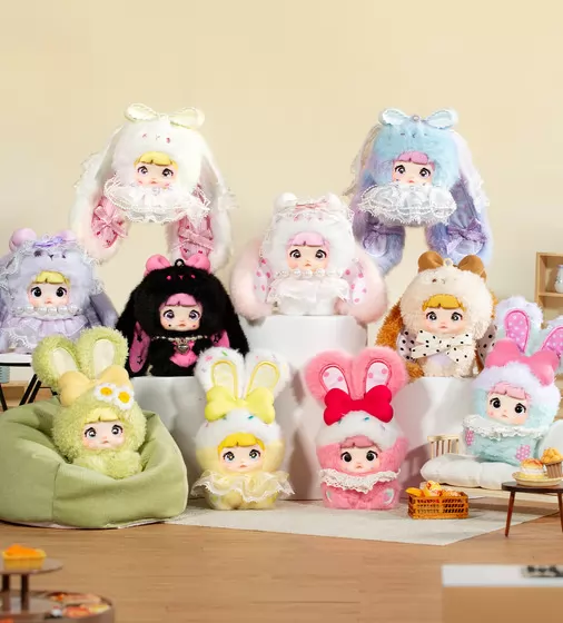 Kolekcjonerska miękka zabawka z zawieszką sznurkową POP TOP Hi TOY z serii "Nommi" &ndash; KR&Oacute;LICZKI - HC023_4.jpg - № 4