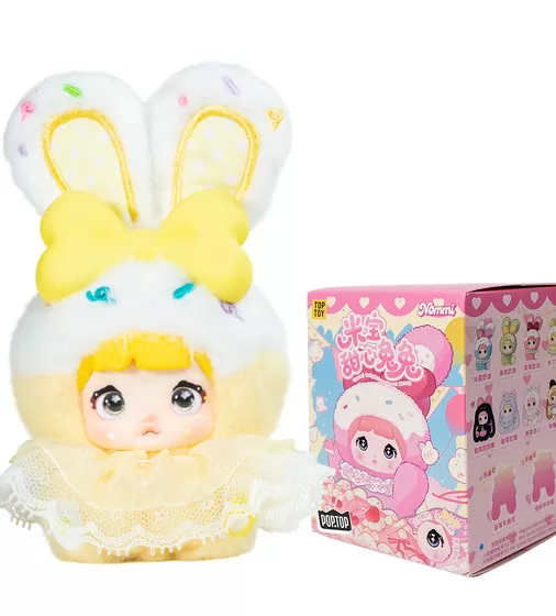 Kolekcjonerska miękka zabawka z zawieszką sznurkową POP TOP Hi TOY z serii "Nommi" &ndash; KR&Oacute;LICZKI - HC023_1.jpg - № 1