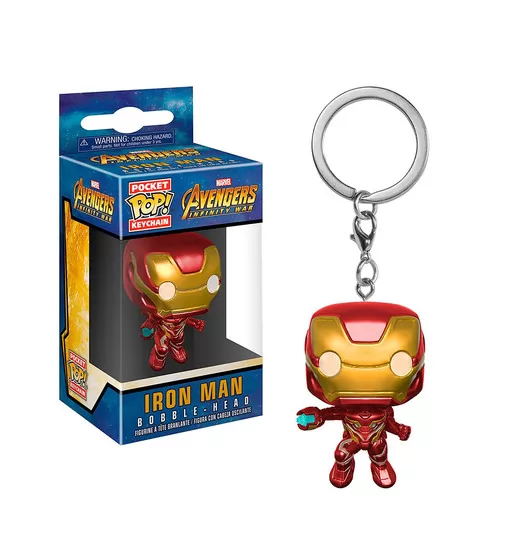 Игровая Фигурка На Клипсе Funko Pop! Cерии Война Бесконечности - Железный Человек - 27303_2.jpg - № 2
