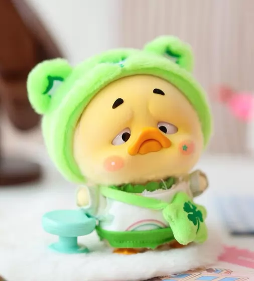 Kolekcjonerska miękka zabawka z zawieszką POP TOP 1983toys z serii &bdquo;Upset Duck x Care Bears&rdquo; &ndash; BĄDŹ TĘCZĄ - AP17183806800C_5.jpg - № 5
