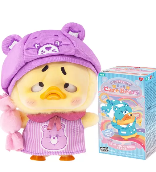 Kolekcjonerska miękka zabawka z zawieszką POP TOP 1983toys z serii &bdquo;Upset Duck x Care Bears&rdquo; &ndash; BĄDŹ TĘCZĄ - AP17183806800C_1.jpg - № 1