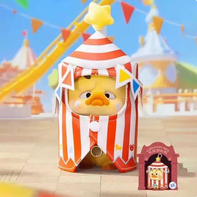 Kolekcjonerska miękka zabawka z zawieszką POP TOP 1983toys z serii &bdquo;Upset Duck &rdquo; &ndash; SHOW CYRKOWE