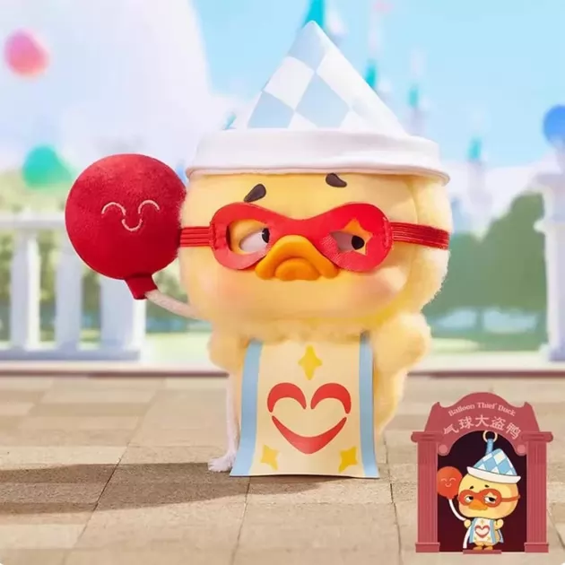Kolekcjonerska miękka zabawka z zawieszką POP TOP 1983toys z serii &bdquo;Upset Duck &rdquo; &ndash; SHOW CYRKOWE