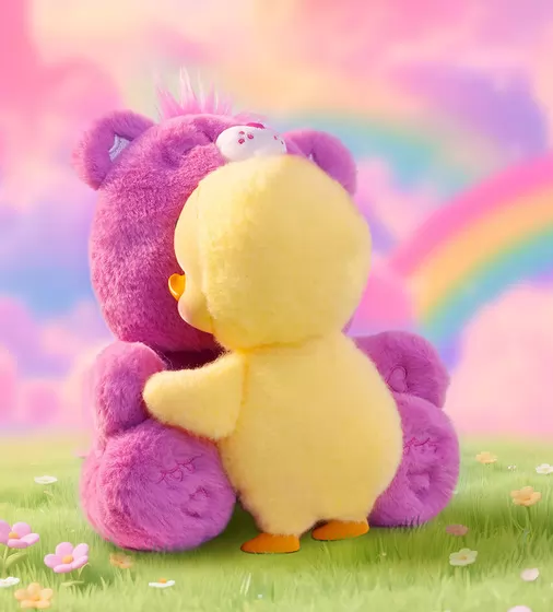Kolekcjonerska miękka zabawka z zawieszką POP TOP 1983toys z serii &bdquo;Upset Duck x Care Bears&rdquo; &ndash; PRZYTULASKI - AP17183807700C_4.jpg - № 4