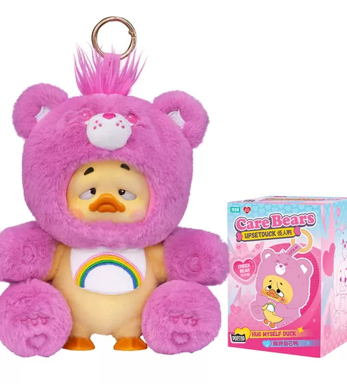 Kolekcjonerska miękka zabawka z zawieszką POP TOP 1983toys z serii &bdquo;Upset Duck x Care Bears&rdquo; &ndash; PRZYTULASKI - AP17183807700C_1.jpg - № 1