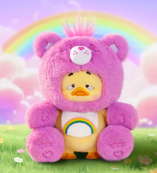 Kolekcjonerska miękka zabawka z zawieszką POP TOP 1983toys z serii &bdquo;Upset Duck x Care Bears&rdquo; &ndash; PRZYTULASKI - AP17183807700C_2.jpg - № 2