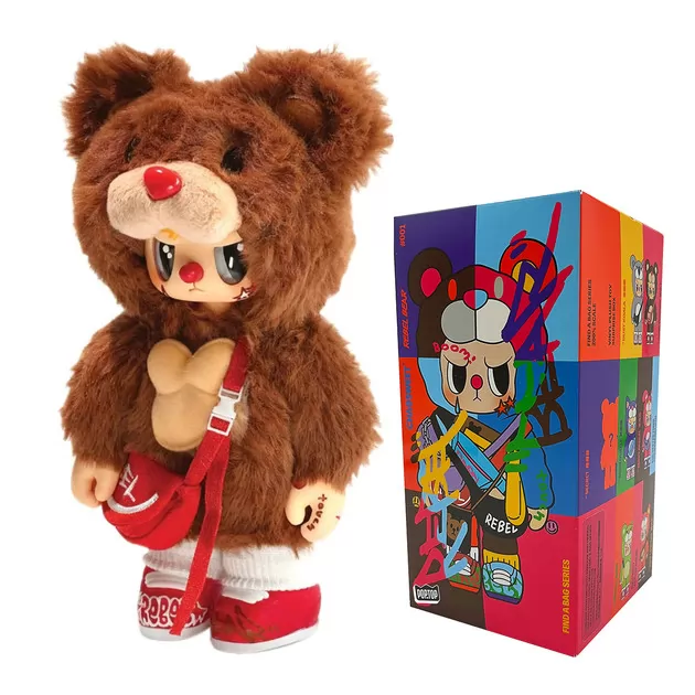 Kolekcjonerska zabawka POP TOP Rebel Bear z serii "Find A Bag" &ndash; COOL BOY