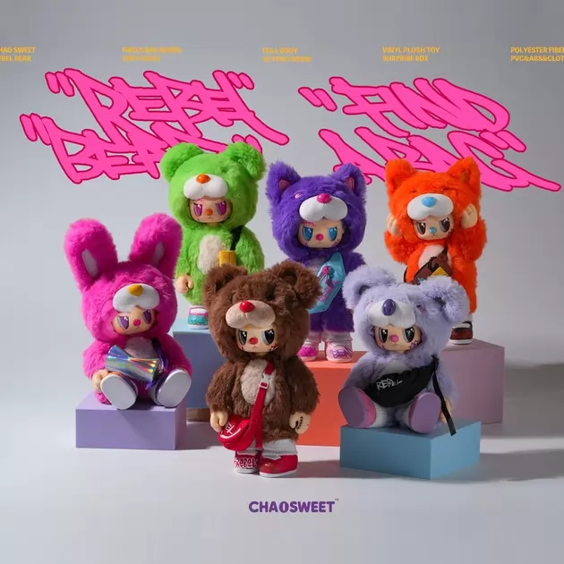 Kolekcjonerska zabawka POP TOP Rebel Bear z serii "Find A Bag" &ndash; COOL BOY