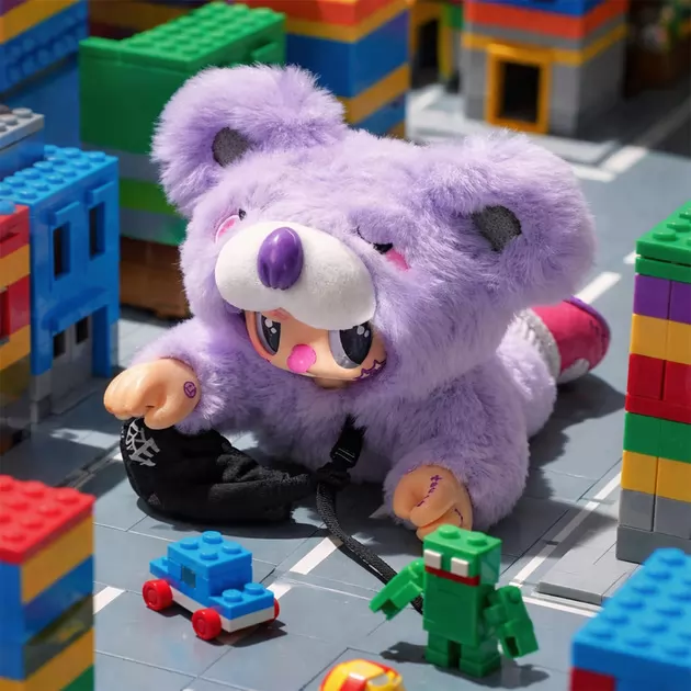 Kolekcjonerska zabawka POP TOP Rebel Bear z serii "Find A Bag" &ndash; COOL BOY