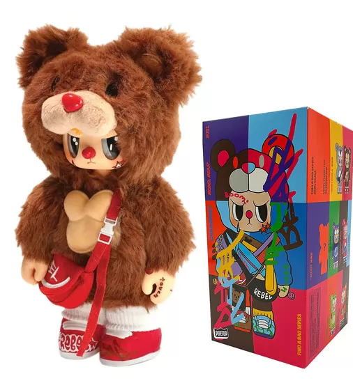 Kolekcjonerska zabawka POP TOP Rebel Bear z serii "Find A Bag" &ndash; COOL BOY - CSRB005_1.jpg - № 1