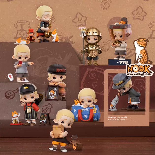 Kolekcjonerska zabawka POP TOP 52Toys z serii "NOOK" - SKLEP Z ANTYKAMI