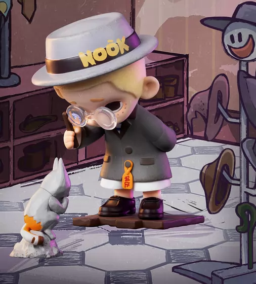 Kolekcjonerska zabawka POP TOP 52Toys z serii "NOOK" - SKLEP Z ANTYKAMI - 24CB566NK04_3.jpg - № 3