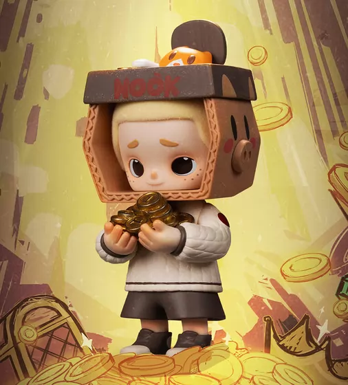 Kolekcjonerska zabawka POP TOP 52Toys z serii "NOOK" - SKLEP Z ANTYKAMI - 24CB566NK04_4.jpg - № 4