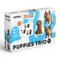 Puzzle 3D Trio szczeniak&oacute;w - CARTPUPPIES_1.jpg - № 1