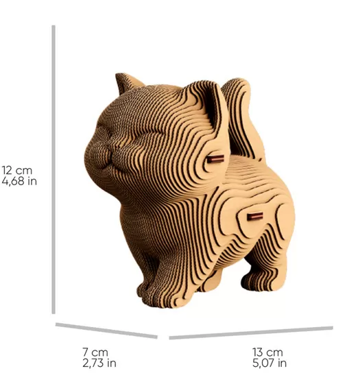 Puzzle 3D Chodzący kotek - CARTMNWALK_4.jpg - № 4