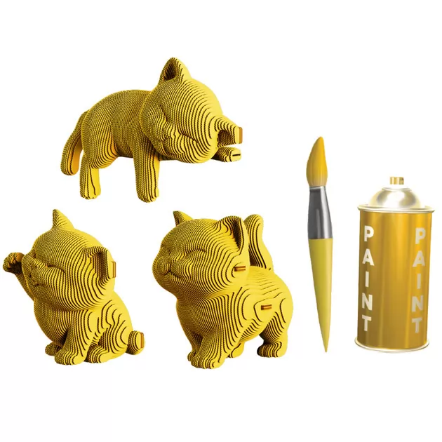 Puzzle 3D Trio kotk&oacute;w