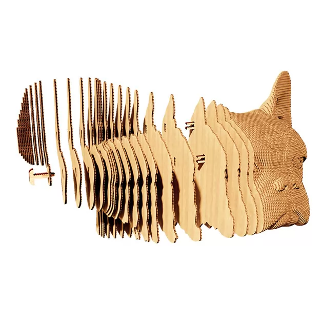 Puzzle 3D Buldog