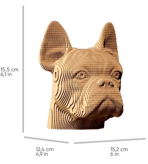 Puzzle 3D Buldog - CARTMBDG_5.jpg - № 5