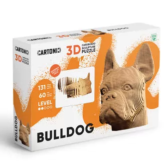 Puzzle 3D Buldog
