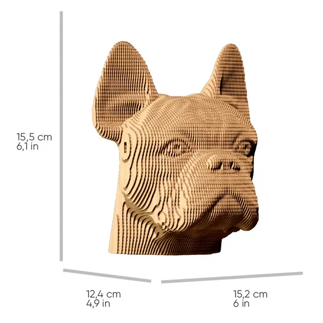 Puzzle 3D Buldog