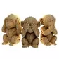 Puzzle 3D Trio małpek - CARTTRIOMONK_2.jpg - № 2