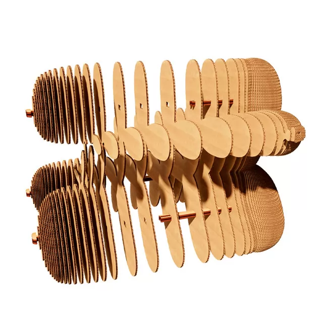 Puzzle 3D Balonowy pies