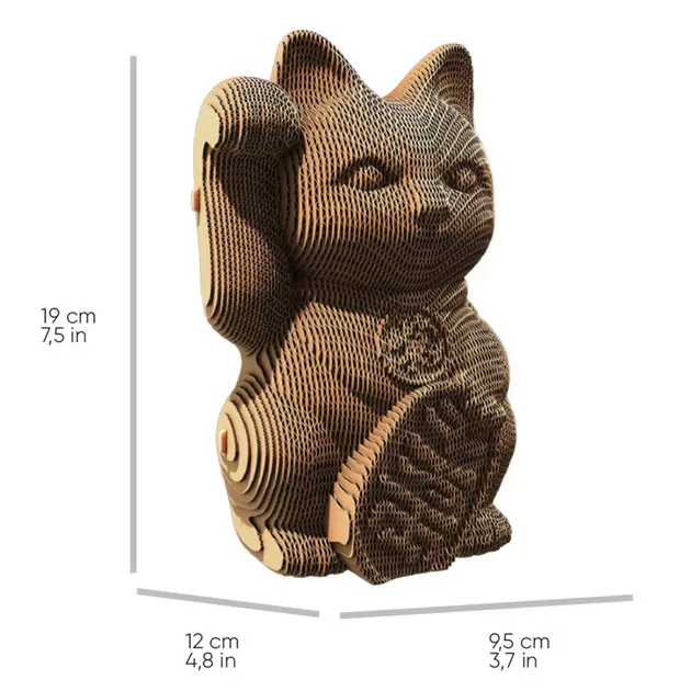 Puzzle 3D Szczęśliwy kot
