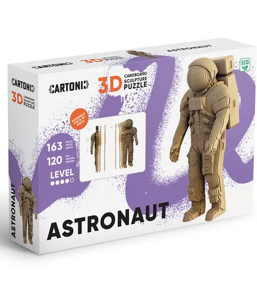 Puzzle 3D Astronauta - CARTASTRON_1.jpg - № 1