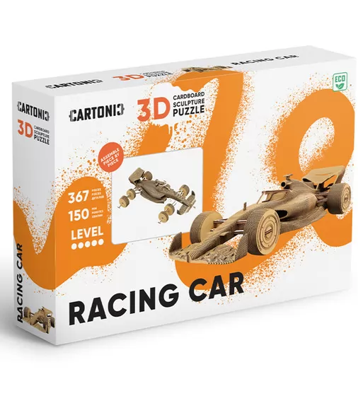Puzzle 3D Samoch&oacute;d wyścigowy - CARTRAC_1.jpg - № 1