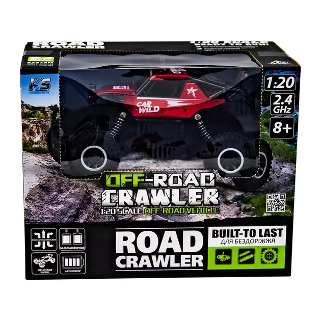 Автомобиль Off-Road Crawler На Р/У – Car Vs Wild (Красный)