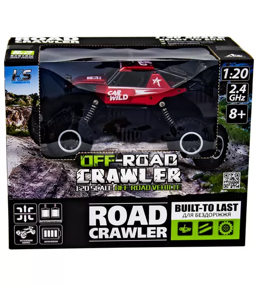 Автомобиль Off-Road Crawler На Р/У – Car Vs Wild (Красный) - SL-109AR_11.jpg - № 11