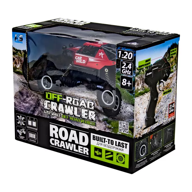 Автомобиль Off-Road Crawler На Р/У – Car Vs Wild (Красный)
