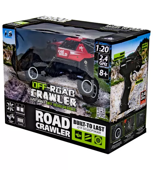 Автомобиль Off-Road Crawler На Р/У – Car Vs Wild (Красный) - SL-109AR_10.jpg - № 10