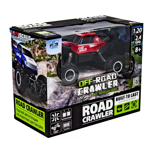 Автомобиль Off-Road Crawler На Р/У – Car Vs Wild (Красный)