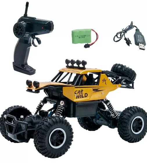 Автомобиль Off-Road Crawler На Р/У – Car Vs Wild (Золотой) - SL-109AG_8.jpg - № 8